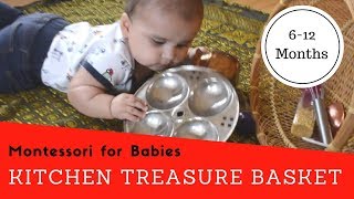 How to: Make a Montessori Kitchen Treasure Basket