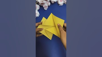 Folded card tutorial | DIY pop up card | for scrapbook decoration | Easy paper craft