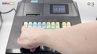 วิธียกเลิกรายการ และ คืนเงิน Void RF เครื่องบันทึกเงินสด SCHLONGEN Electronic Cash Register #SLG-A1