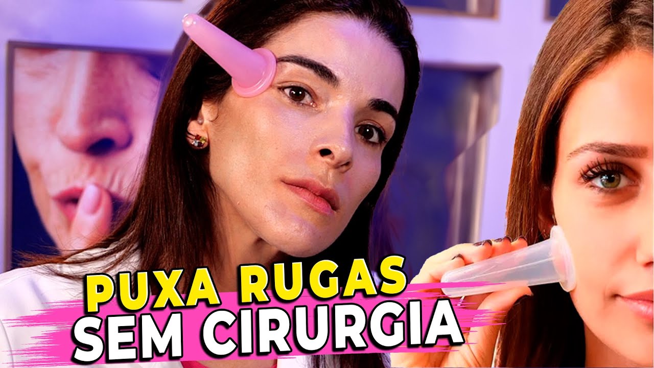 PUXE AS RUGAS de 20 ANOS DO ROSTO: Boca, Testa, Olhos e Bigode Chinês