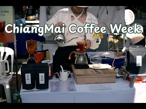 EP28🇹🇭 Coffee Week at JJ Market in Chiang Mai