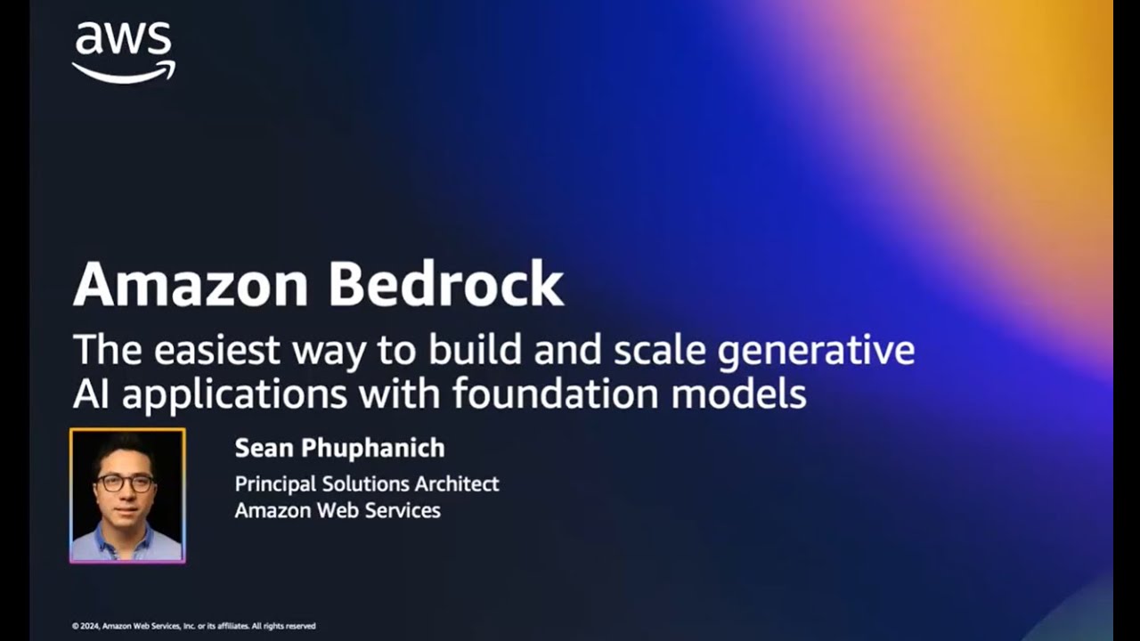 Amazon Bedrock, The easiest way to build and scale generative AI ...