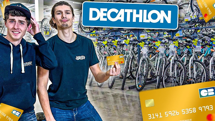 IL M’ACHÈTE LE PIRE VÉLO DÉCATHLON ! Avec ma carte bleu 😭