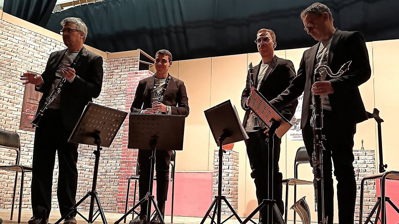 CARIOCA - #latino version - arr. Angelo Castronovo - Tetraclà @tetracla973 #recordingstudio #music 