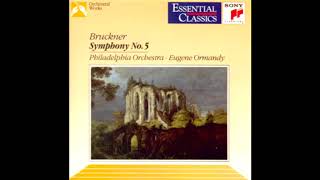 BRUCKNER: Symphony No. 5 in B flat major / Ormandy·Philadelphia Orchestra