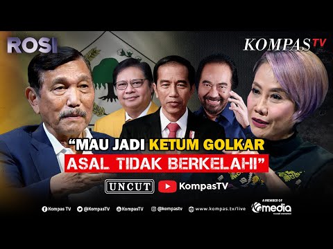 Luhut Bicara Gantikan Ketum Golkar Airlangga hingga di Balik Pertemuan Jokowi - Surya Paloh | ROSI