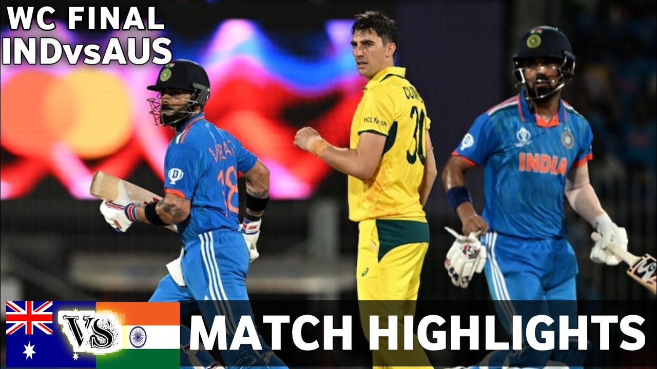 India vs Australia World Cup Final Full Match Highlights 2023 - YouTube