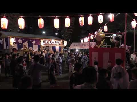 まりと殿様　2022年青山青葉公園盆踊り１２　東京都港区