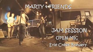 SAME OLD BLUES - JAM SESSION - MIREK, MARTY &amp; FRIENDS - #jam #openmic #sax #drums #guitar #bass