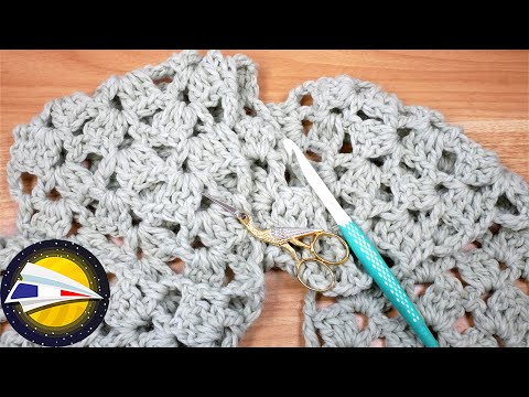 Crochet | Scarf for spring | Cozy scarf with perforation idea