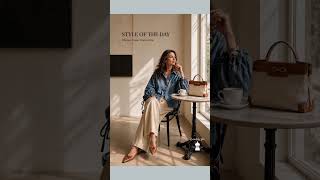 Spring Outfit Ideas | Effortless Chic #springoutfit #outfitideas #over40style #大人コーデ #40代ファッション