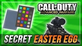 Call of Duty: Advanced Warfare - COLOR PALETTE EASTER EGG Secret Coordinates (COD AW Easter Egg)