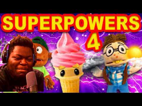JUNIOR IS RACIST 😂! | SML Movie: SuperPowers 4 REACTION!