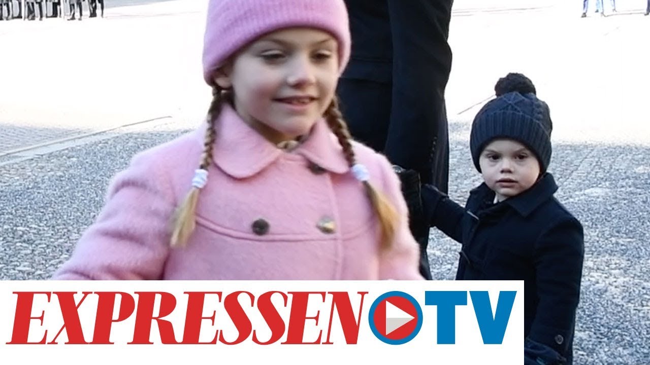 Estelle hjälper mamma kronprinsessan Victoria