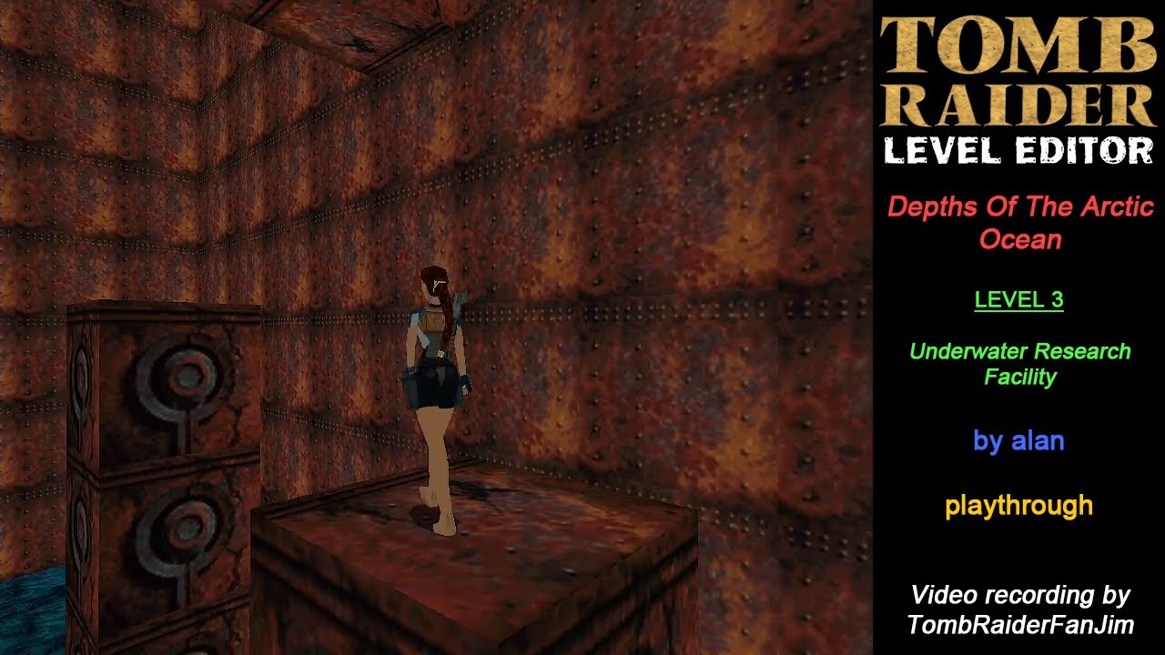 Tomb Raider Custom TRLE - Depths Of The Arctic Ocean | Underwater Research Facility (by alan)