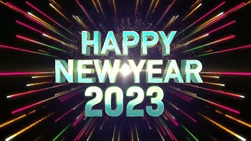 2023 New Year 3D Text, Motion Video #2023 #happynewyear #motiongraphics