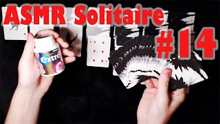 ASMR Solitaire #14 | EXTRA Bubblemint GUM CHEWING #asmr | MERRY CHRISTMAS!