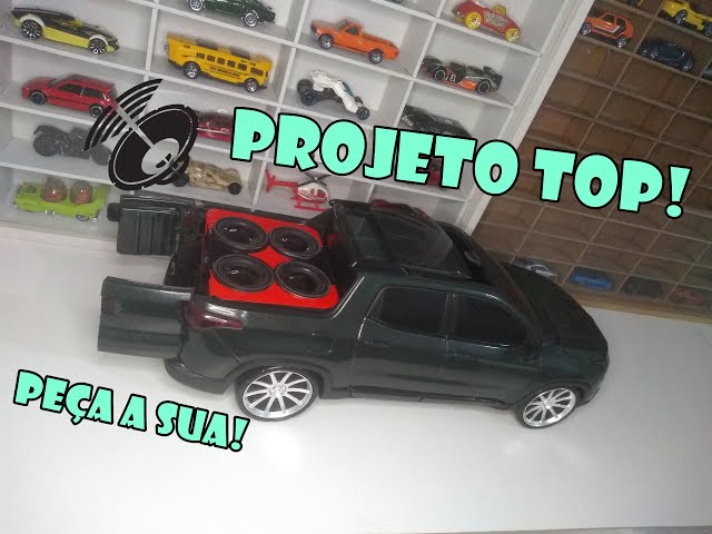 COMO MONTAR SOM AUTOMOTIVO NA SUA MINIATURA FIAT TORO 