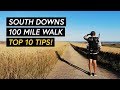 Top 10 tips for hiking 100 miles on the South Downs Way