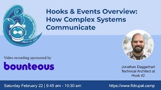Hooks & Events Overview: How Complex Systems Communicate
