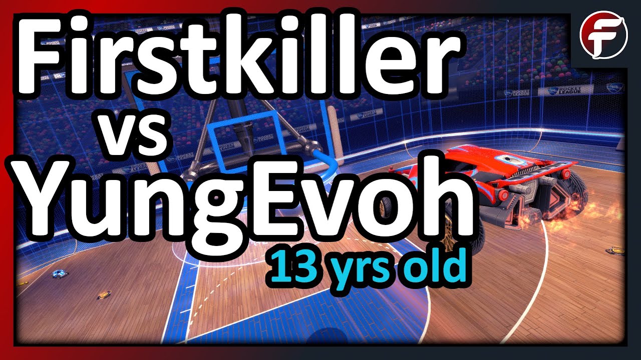 Firstkiller vs Evoh | GOAT vs YOUNGSTER in HOOPS | Rocket League Hoops 1v1