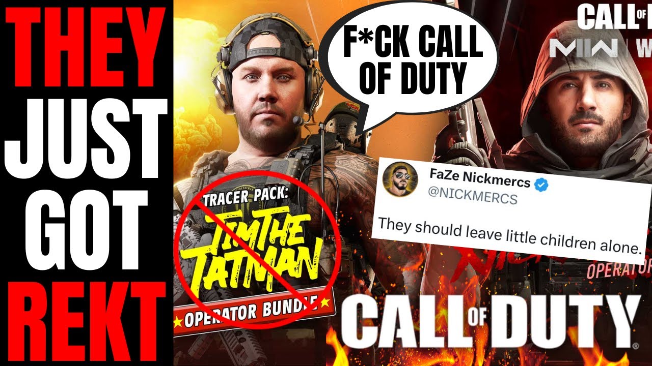 Call Of Duty SLAMMED By TimTheTatman, Removes His Skin After MASSIVE Backlash For Activision