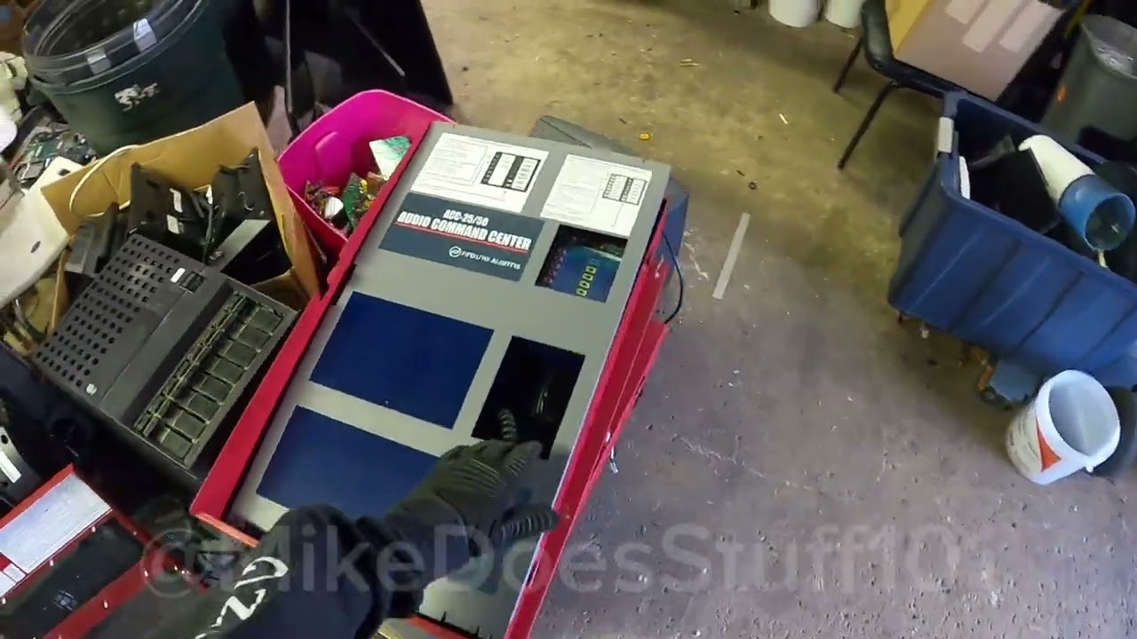 Sorting and organizing some #scrapmetal 