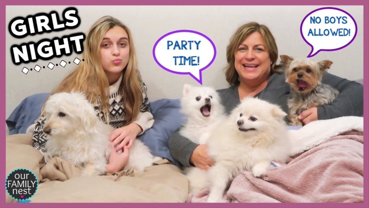 GIRLS NIGHT! EMBARRASSING QUESTIONS!!