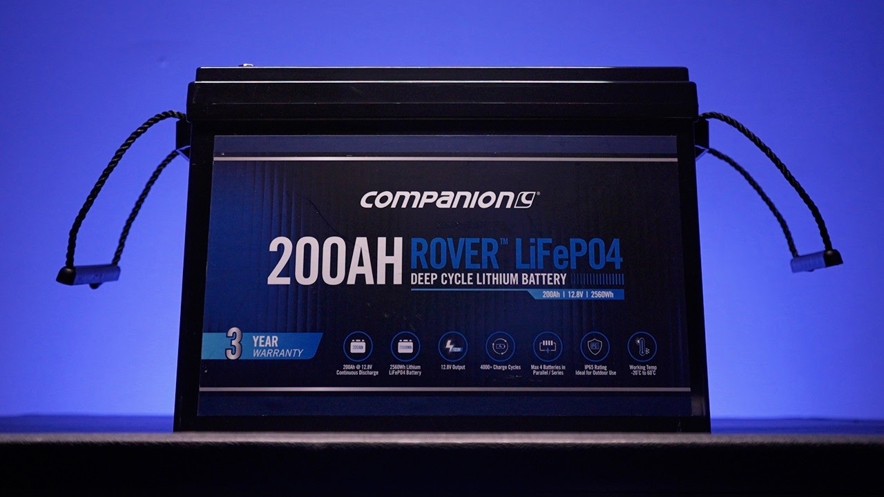 Companion Rover 200Ah Battery - YouTube