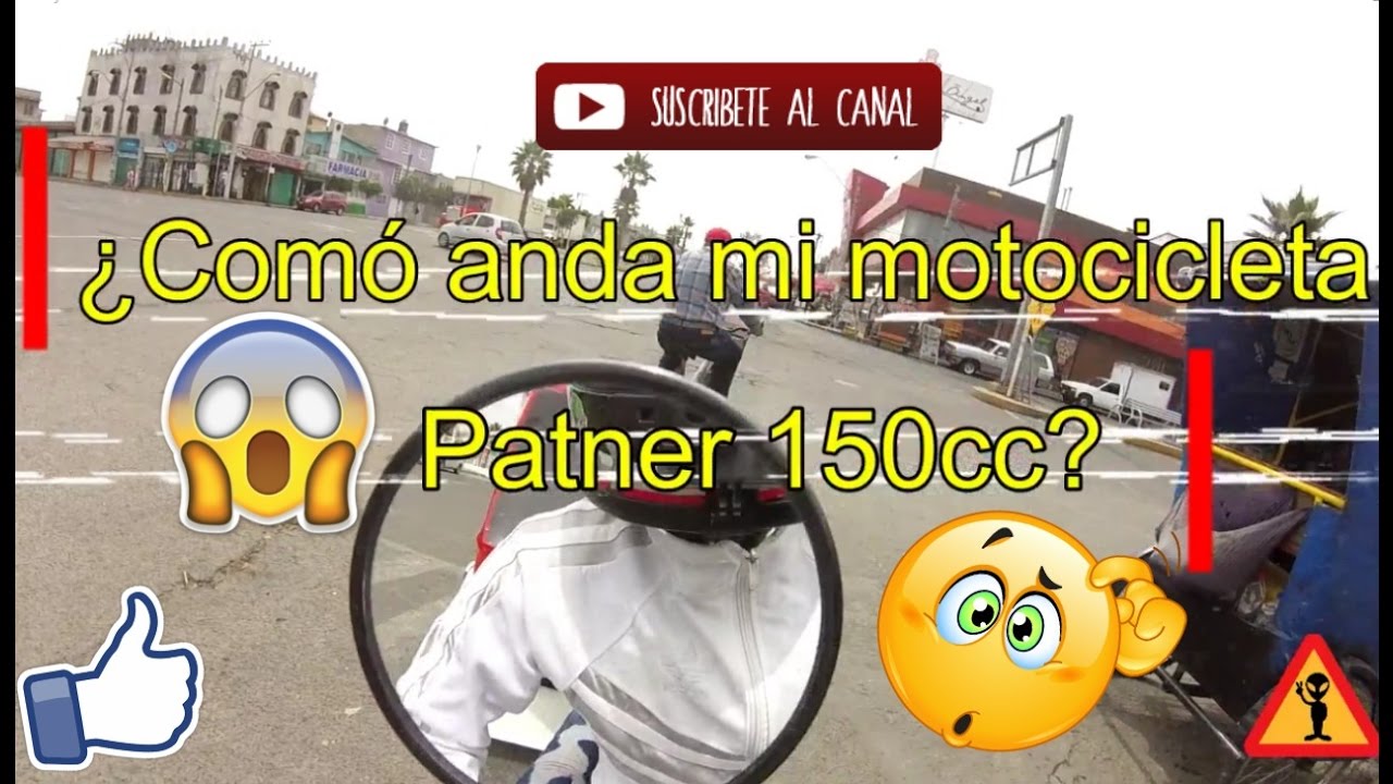 ¿Como anda mi motocicleta patner kurazai 150cc? Motovlogs en español