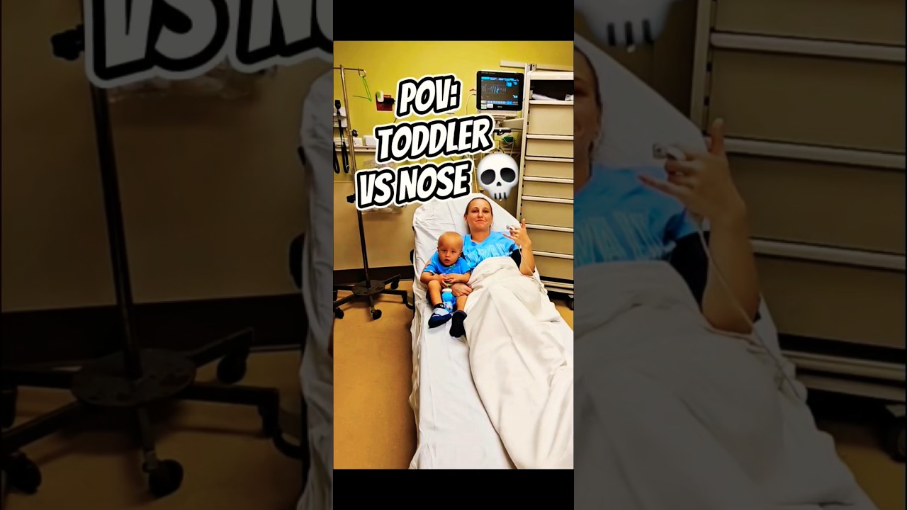 POV: My 1-Year-Old Actually Broke My Nose 🤕👶💀