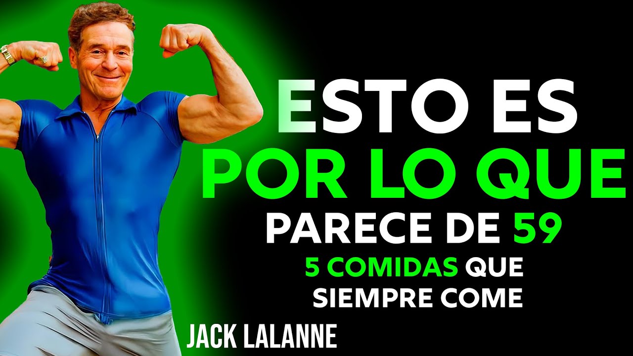 Jack LaLanne 96 años todavía aparenta 59 años | EVITO 5 ALIMENTOS y no envejezco!