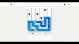 LinkedIn Zip Answer Today - Puzzle #353 | 5 March 2026
