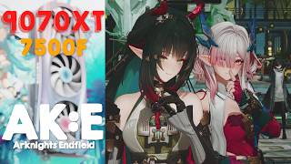 R5 7500F   RX 9070 XT - Arknights: Endfield 1.4 - 1440p Very High (FSR NativeAA)