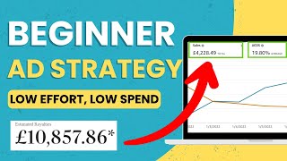 *THE BEST* KDP Ad Strategy For Beginners - Low Effort, Low Budget Advertising Strategy