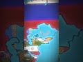 Small Scale Kazakhstan #minecraft #kazakhstan #kazakh #asia #flags #maps #pixelart #borat #shorts