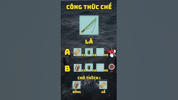 CÔNG THỨC CHẾ CẦN CÂU ? #miniworld #miniworldvn #quiz #miniworldvatoi