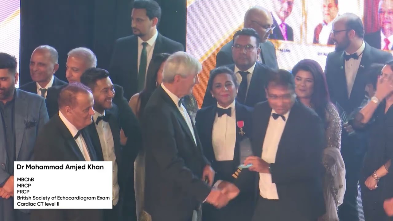 Dr. Amjad Khan | Martin Edwards M.U.F.C | Irfan Malik CEO | Easy E-Money | Awards | Aug 2023
