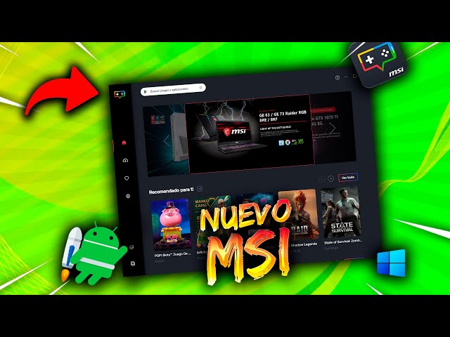 Cómo descargar MSI APP PLAYER (2024) para PC 🔥 Nuevo MSI class=