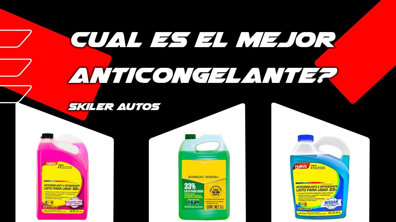 🚗🧪🌡️¿CUAL ANTICONGELANTE es el mejor para tu auto?🚗🧪🌡️ - YouTube