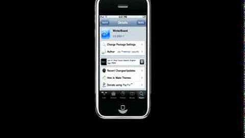 How to get winterboard on jailbroken ipod touch