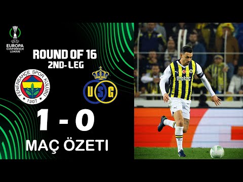 Fenerbahce - Union SG 1-0 Maç Özeti | UEFA Avrupa Konferans Ligi 2023/24