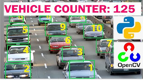 Python Project Tutorial- Vehicle Detection And Counting using OpenCV | Vehicle Counting using OpenCV