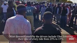 South African Uber and Taxify driver's strike after Petrol increase