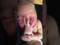 Newborn Clare Marie Thumb Sucking