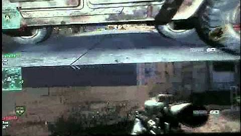 MW3 splitscreen Quickscope battle