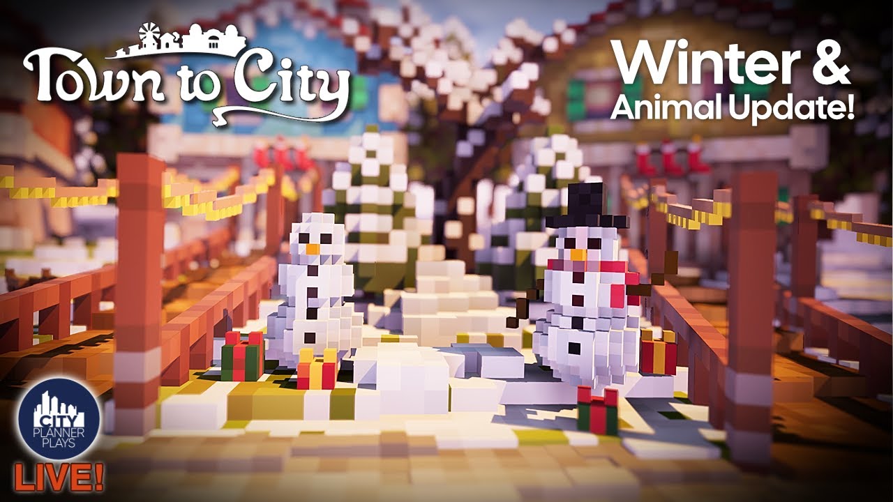 Let's Check out the Town to City Updates... LIVE!  | Building & Brews