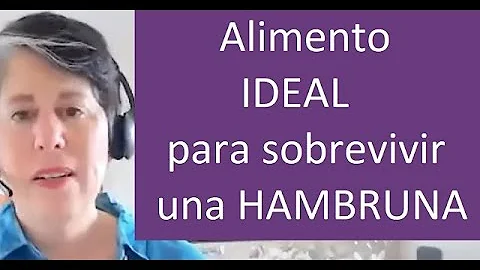 ¿Cuál es el alimento definitivo para sobrevivir?