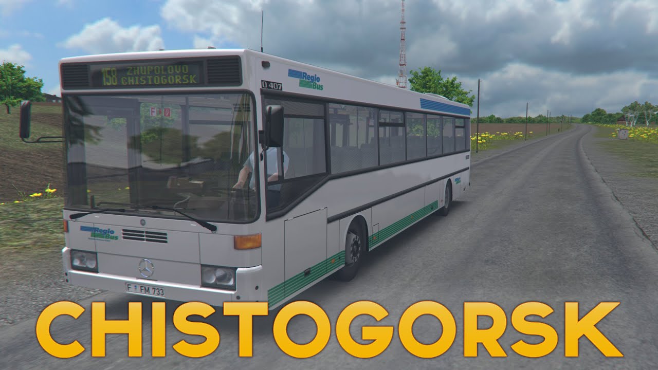 OMSI 2 - Chistogorsk (Чистогорск) - Line 158 - MB O407
