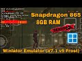Winlator Emulator V7.1 v5 Frost Android - Deadpool  Samsung S20 FE 5G Game Setting Game Play
